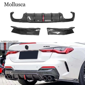 Difusor Trasero de Fibra de Carbono Estilo Serie 4 G22/G23, Labio de Parachoques Trasero 2020-2025 - Product Image 1