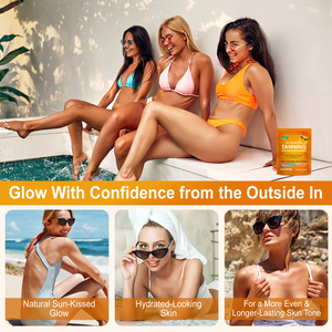 Gummies Accélérateurs de Bronzage Lenm en Gros pour une Peau Éclatante – Compléments de Beauté Personnalisables avec Logo, Vitamine C et Astaxanthine pour Femmes - Product Image 5
