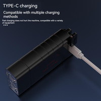 Pour G7 Lampe torche multifonctionnelle haute luminosité 500Lm IP45 étanche en ABS, mini lampe torche portable rechargeable, porte-clés, SOS CRI90