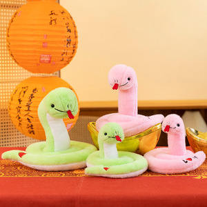 Nuovo Arrivo 2025 Anno del <span class=keywords><strong>Serpente</strong></span> Coupé <span class=keywords><strong>Serpente</strong></span> Peluche Super Morbido Cartone Animato Giocattolo di Peluche a Forma di <span class=keywords><strong>Serpente</strong></span> per Decorazione Domestica - Product Image 3