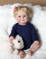 Poupée Reborn réaliste de 20 pouces en vinyle souple, jouet pour enfants, cadeau, vente en gros, personnalisable
