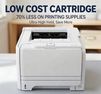 Printer Laser Hitam Putih A4 Bekas Kompatibel dengan 2055D 2035 401DN Fungsi Jaringan Duplex