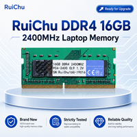 RuiChu DDR4 16GB 2400MHz Module de mémoire RAM pour ordinateur portable PC4-19200 SODIMM 260PIN pour mise à niveau d'ordinateur portable, RAM entièrement compatible