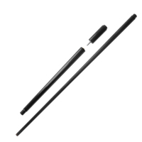 Queue de billard en fibre de carbone avec joint à broche 3 en 1, pour bris et sauts, avec fût à faible déviation pour la compétition