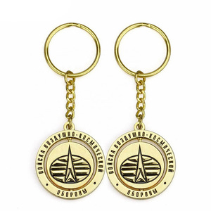 Porte-clés en alliage de zinc personnalisé avec logo, design de dessin animé, anime, souvenir, imprimé, promotion, charme léger - Product Image 2