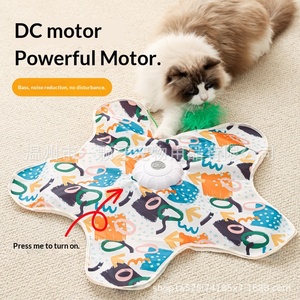 <span class=keywords><strong>Juguete</strong></span> Interactivo Eléctrico para Gatos: Palo Automático para Cazar y Dispersar el Aburrimiento, con Cubierta para Pelotas y Función <span class=keywords><strong>de</strong></span> Escondite - Product Image 2