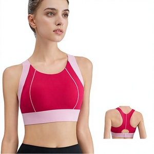 Soutien-gorge de sport respirant en spandex/polyester avec dos ouvert, séchage rapide, grande taille, pour femmes, Nofyan Ind - Product Image 3