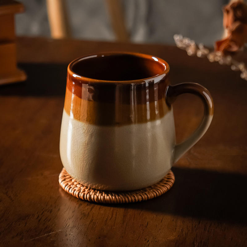Tasse à motif de fissure de glace style 3
