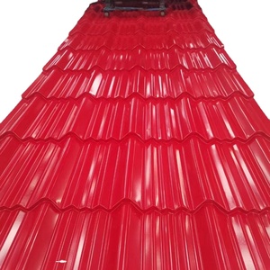 Tôles de Toiture Métalliques Ondulées de Haute Qualité, Panneaux de Toiture en Acier Galvanisé Prépeint, <span class=keywords><strong>Prix</strong></span> Compétitifs, Utilisées pour la <span class=keywords><strong>Construction</strong></span> de Maisons - Product Image 3