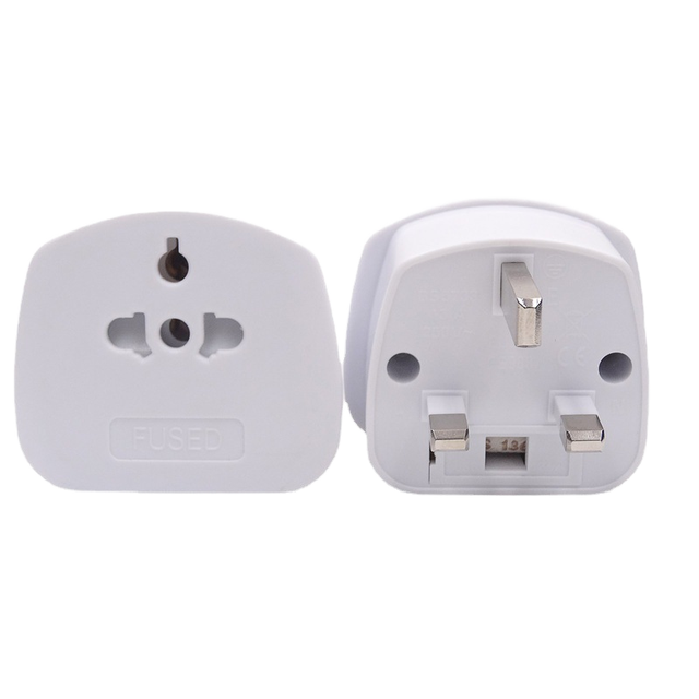 European US to UK Plug Adaptor Travel Plug Adapter with 13A Fuse for EU  Type a B C E F I L Socket