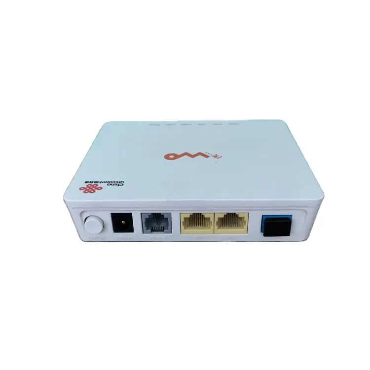 English Firmware Used Fiber Optic Equipment Huawei HG8321R 2FE 1TEL GPON Router ONT FTTH ONU Not Including Wifi