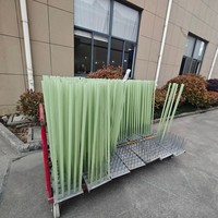 Tube creux isolant en fibre de verre FR4 G10 époxy sans alcali, enroulé sur mesure avec filament 3641, haute tension, non conducteur