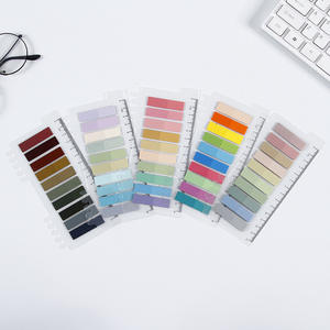 Bloc de Notas Adhesivas Transparentes de PET, Resistentes al Agua, Notas Adhesivas de Colores para Recordatorios - Product Image 5