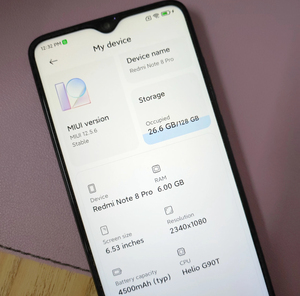 สมาร์ทโฟน Redmi Note 8 Pro รุ่นใหม่ Octa Core รองรับ Global LTE CDMA หน้าจอ FHD ระบบ Android 9 แบตเตอรี่ 4500mAh กล้องหลัง 4 ตัว ความละเอียด 64MP - Product Image 6