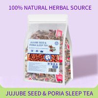 Tisane Naturelle pour le Sommeil : Mélange d'Herbes Premium aux Dattes, Poria et Lys, Sans Sucre, Sans Caféine, 15 Sachets, Vente en Gros