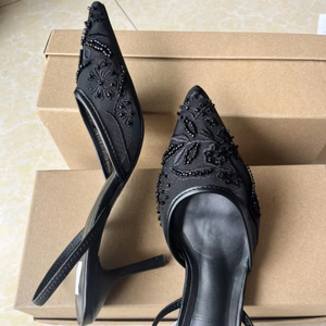 2026 New Women's Satin Sexy Ballet <b>Flats</b> Shoes High Bow ZIP Closure Barefoot Design PU Elegant <b>Pointed</b> <b>Toe</b> Fashion Trend - Product Image 4