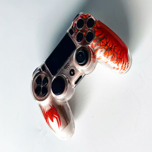 ฝาครอบป้องกันซิลิโคนและฝาครอบจอยสติ๊กสำหรับจอยคอนโทรลเลอร์ <span class=keywords><strong>PS4</strong></span> ชุดฝาครอบจอยสติ๊ก อุปกรณ์เสริมสำหรับเล่นเกมสำหรับ <span class=keywords><strong>PS4</strong></span> - Product Image 4