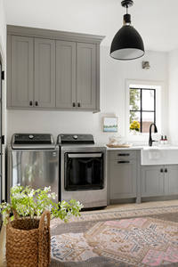 Matériaux de construction de maisons, armoire à linge, conception d'armoire pour lave-linge et sèche-linge - Product Image 4