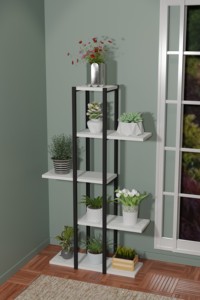 ชั้นวางของ 5 ชั้น ชั้นวางดอกไม้ ชั้นวางของตกแต่ง ชั้นวางของทันสมัย - Product Image 3