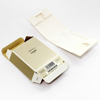 Boîte d'emballage ondulée bouteille de soins de la peau cosmétiques maquillage vernis à ongles huile essentielle coffret cadeau boîtes d'emballage