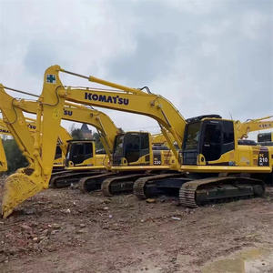 Excavadora japonesa usada de 21 toneladas, máquina de construcción de tamaño mediano, Komatsu PC210LC, 200 PC, 270 PC240 - Product Image 6