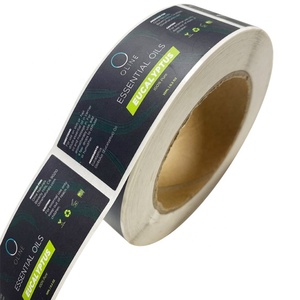 Personalizado impresso impermeável papel sintético adesivo Kombucha suco garrafa etiqueta adesivo - Product Image 1