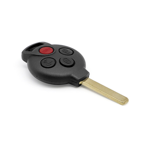 Clé de voiture télécommande noire 4 boutons 315 MHz puce <span class=keywords><strong>46</strong></span> KR55WK45144 avec lame vierge de remplacement pour serrurier automobile - Product Image 3