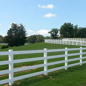 Recinzione in Vinile Resistente e Impermeabile <span class=keywords><strong>per</strong></span> Cortili di Addestramento Cavalli e Strutture Equestri, Uso Esterno, Recinzione PVC <span class=keywords><strong>per</strong></span> Cavalli - Product Image 3