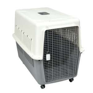 Cage de <span class=keywords><strong>transport</strong></span> pour animaux de compagnie de grande taille de haute qualité avec roues - Product Image 3
