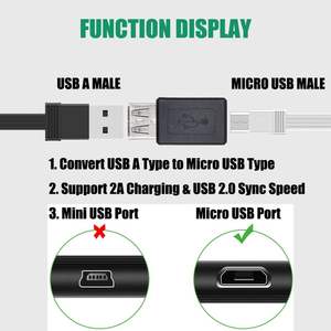 Adaptateur USB 2.0 femelle à Micro femelle, convertisseur - Product Image 4