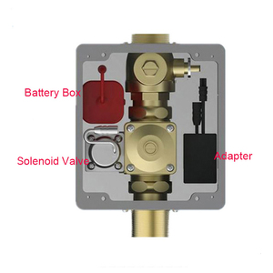 HY-501A treo tường tự động cảm biến nhà vệ sinh tuôn ra van không tiếp xúc WC flushimeter với hướng dẫn sử dụng Báo Chí loại cảm giác - Product Image 5