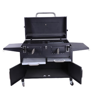 <span class=keywords><strong>Barbecue</strong></span> à charbon de bois robuste pour l'extérieur, chariot de <span class=keywords><strong>barbecue</strong></span> portable en <span class=keywords><strong>fonte</strong></span>, fabrication sur mesure OEM, usine source - Product Image 5
