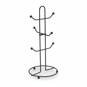 CASAMAX WL AT-4401 Porta Tazze in Metallo Rustico, Supporto per Cucina Multifunzione, Durevole ed Elegante - Product Image 2