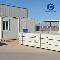 Hébergement préfabriqué extensible pour chantiers de construction, unité mobile robuste et durable, dortoir mobile robuste