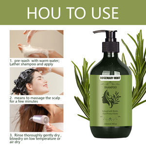 Rosemary <b>Shampoo</b> Liquid Refreshing Fluffy Moisturizing Mint <b>Shampoo</b> Cross-border Exclusive - Product Image 2