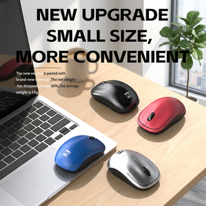 2,4GHz Funkmaus mit 55g Leichtgewicht-Konstruktion, Komfortabler Ergonomischer Formgebung und Mehrfarbigem Design für Tägliche Computerarbeit - Product Image 4