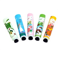 Tubes d'emballage en aluminium-plastique pour crème pour les mains HaoShuoDa, taille personnalisée, tubes cosmétiques vides à visser, impression UV
