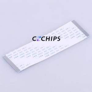 KH-FFC-A1.0-30P-100MM FFC Cable (Flexible Flat Cable) P=1mm Connector 30P 1mm 0.3mm Non-Inverting - Product Image 1