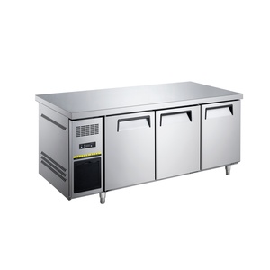 Table de préparation alimentaire sous comptoir Nuelead NE-921, durable, réfrigérateur à trois portes, certifié Energy Star, capacité de 500 L, automatique - Product Image 1