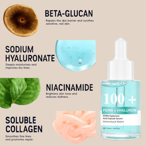 Meilleure Vente : Sérum Visage <span class=keywords><strong>Anti</strong></span>-Âge Hydratant au Collagène, Niacinamide et Acide Hyaluronique PDRN en Capsules 30ml - Product Image 4