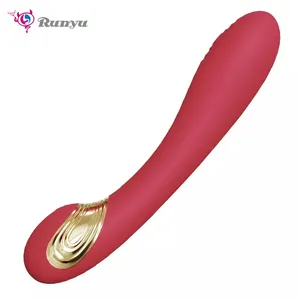 Waterproof Silicone USB Rechargeable Vibrators With 10 Speeds Four-Frequency Beat Sex Toys For Men Women Juguetes Sexuales