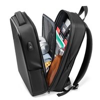 Sac à dos pour ordinateur portable antivol d'usine pour hommes sac à dos rigide extensible résistant à l'eau avec sac d'ordinateur de voyage d'affaires USB