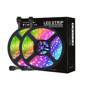 New WiFi Lưới Alexa Google Nhà RGB Không Thấm Nước Dải Ánh Sáng Bầu Không Khí Đèn Ứng Dụng Điều Khiển Từ Xa Tự Làm Led Thông Minh Tự Động Hóa Nhà - Product Image 3