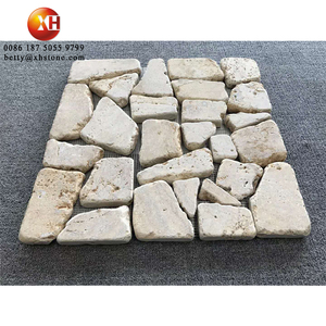 Pierres de pavage <span class=keywords><strong>en</strong></span> <span class=keywords><strong>pierre</strong></span> naturelle <span class=keywords><strong>bleue</strong></span> et jaune bon marché pour la décoration de la route de jardin - Product Image 4
