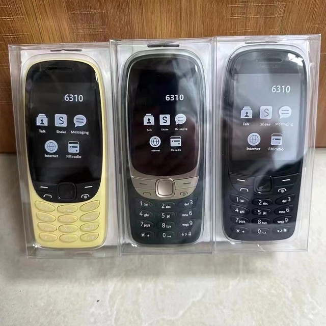 Low End Feature Phone 6310 Cheap Keypad Cellphone Wholesale GSM Dual SIM Bar Mobile Phones 105 106 110 3310