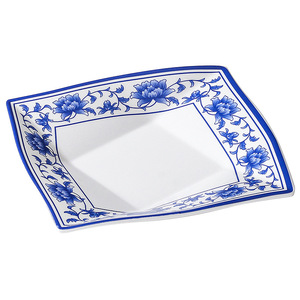 Xiangyuan <b>melamine</b> tableware <b>plates</b> for commercial restaurants and hotels, including stir-fry and cold dish <b>plates</b>, square - Product Image 5