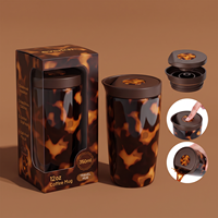 Nouvelle Tasse Thermique 2026 Sans BPA en Acier Inoxydable 304 Réutilisable avec Couvercle Coulissant pour les Déplacements et les Voyages au Bureau