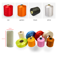 Fil à broder 100% polyester teint, écologique, pour broderie et tissu