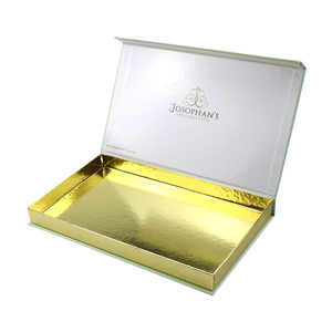 Usine D'or <span class=keywords><strong>De</strong></span> <span class=keywords><strong>Noël</strong></span> Boîtes <span class=keywords><strong>de</strong></span> <span class=keywords><strong>Chocolat</strong></span> Avec Séparateurs Pour Personnalisé Bonbons Cadeau - Product Image 2