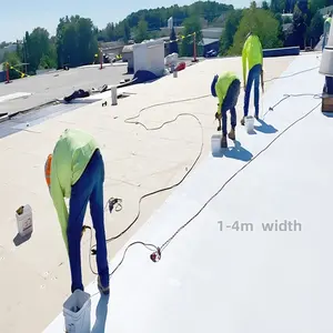 60 mil TPO Waterproofing Membrane Mechanically Fastened Roofing Systems Reinforced with Fiberglass